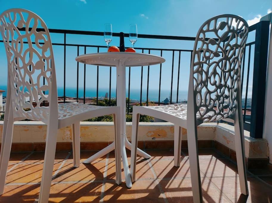 Private Pool 'Villa Vibe Tenerife' Sunset & Ocean View Chayofa Ngoại thất bức ảnh