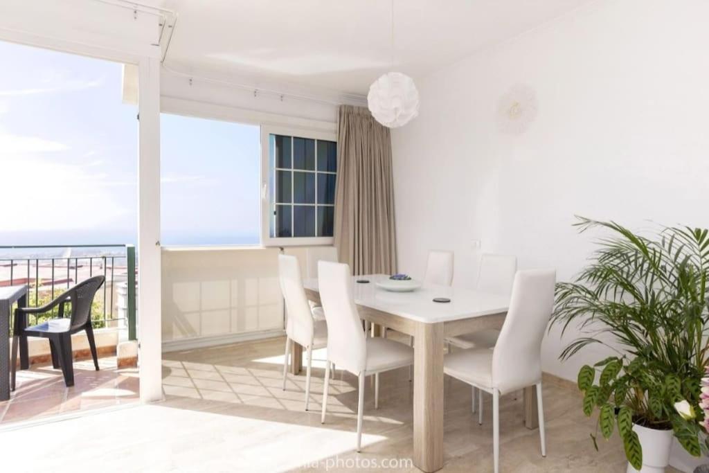 Private Pool 'Villa Vibe Tenerife' Sunset & Ocean View Chayofa Ngoại thất bức ảnh