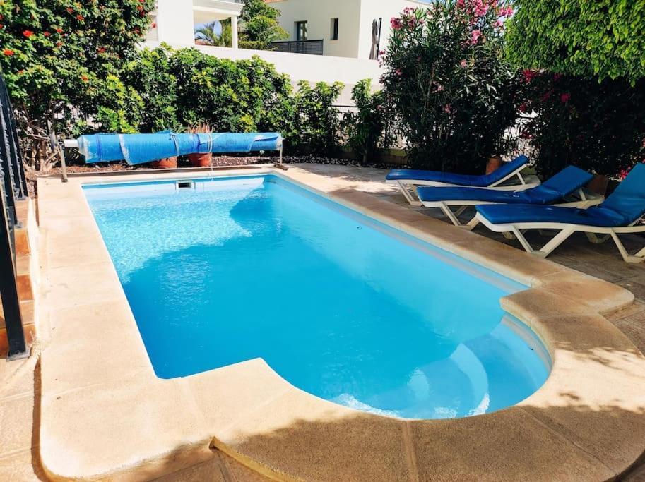 Private Pool 'Villa Vibe Tenerife' Sunset & Ocean View Chayofa Ngoại thất bức ảnh